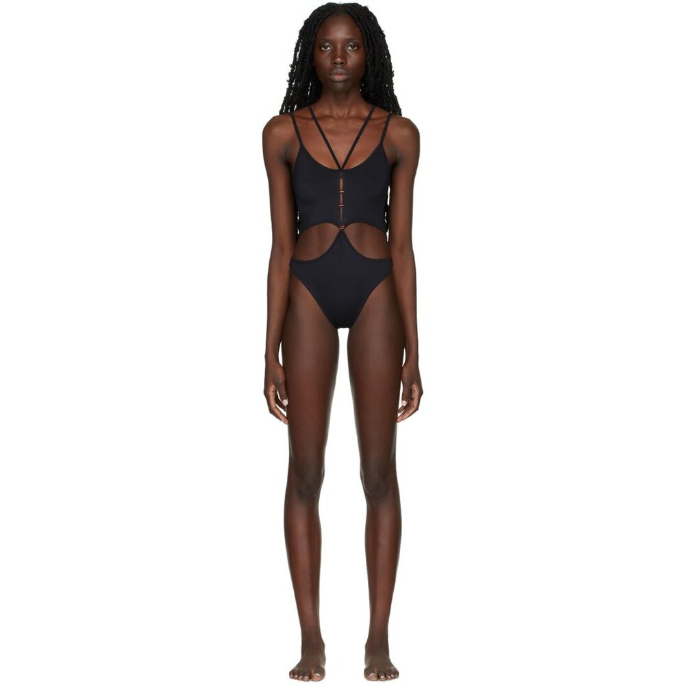 Rui Black One-Piece Swimsuit M